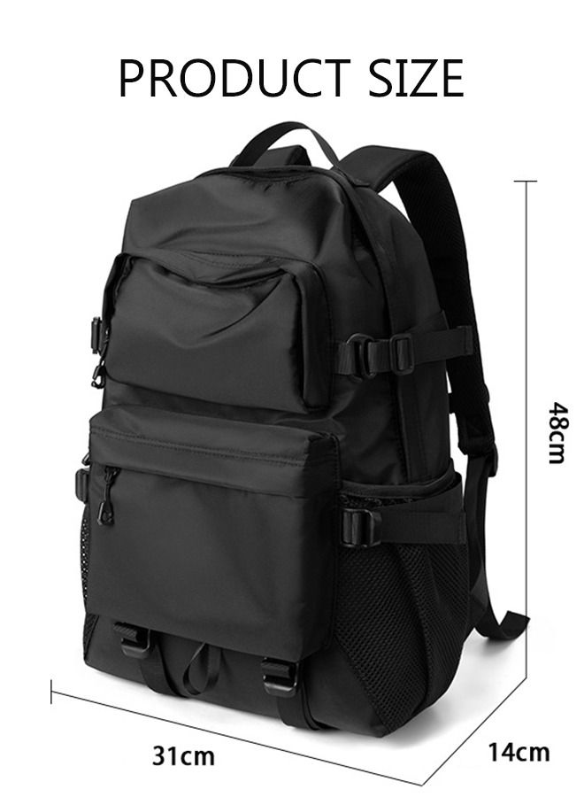 DUNISO Large Capacity Backpack Multifunction Casual Water Resistant Double Shoulder School Bag Computer Backpack Business Durable Laptops Travel Backpacks Outdoor Bags - Image 4
