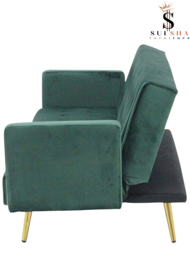 Modern Dark Green Office Fabric Linen-Like Velvet Sofa Chair Loveseat Square Handrail Sofa Beds Hotel Leisure Sofa Set Couch