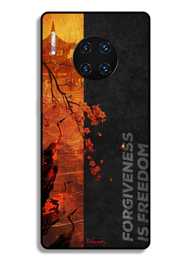 Tolwak Huawei Mate 30 Pro 5G Protective Case Cover Forgiveness Is Freedom - Image 2