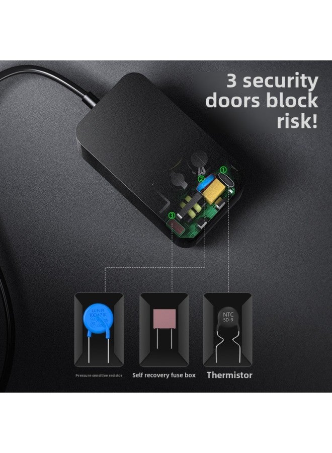 Sangu 12v3a Power Adapter US Gauge Ul Certification Medium Gauge 3C Certification White Simple Power Adapter-Color:Sg-24v1.5a American Standard (usa) White-Specifications:DC Head 5.5*2.5 - Image 4