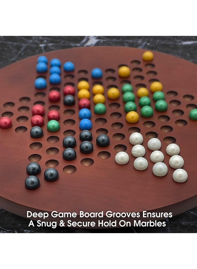 CHH 15" Jumbo Chinese Checkers with Marbles - Image 5