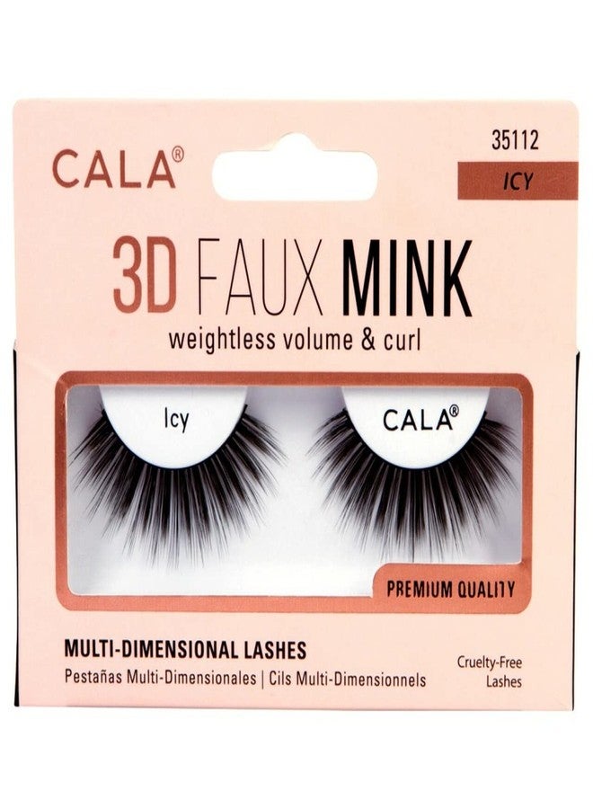CALA 3D FAUX MINK LASHES: ICY - Image 1
