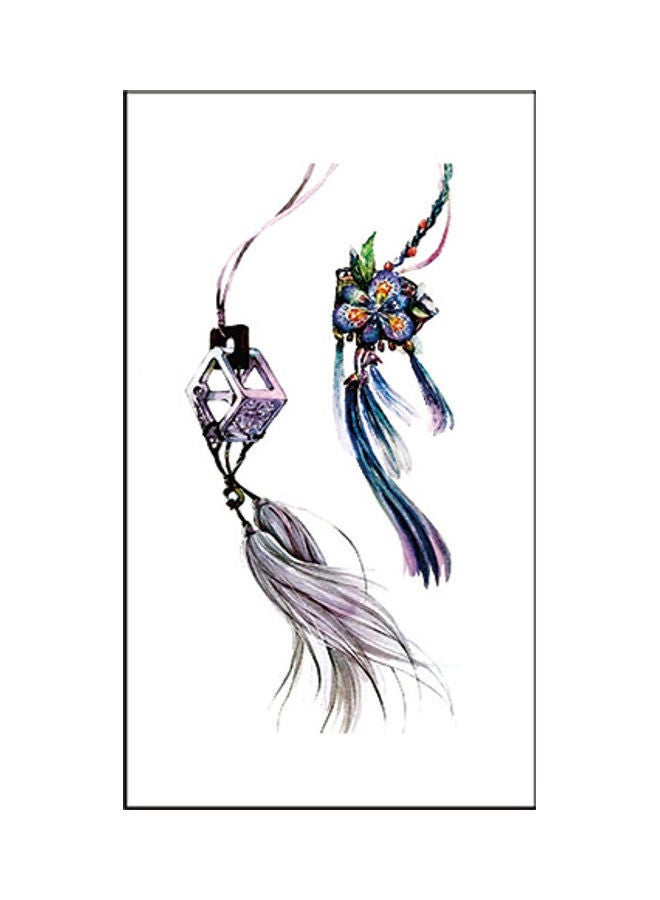 NIBEMINENT Waterproof Fashionable Temporary Tattoo Sticker Multicolour - Image 1