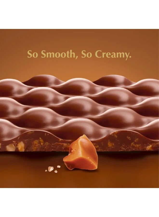 Lindt Extra Creamy Salted Caramel Chocolate Bar 80grams - Image 3