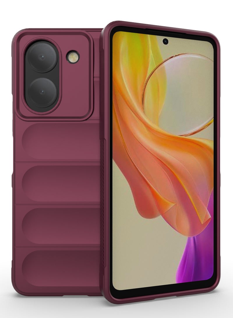 انبلاك جراب خلفي ماجيك متوافق مع فيفو V29 لايت 5G/Y78 من انبلاك (نبيتى) - Image 2