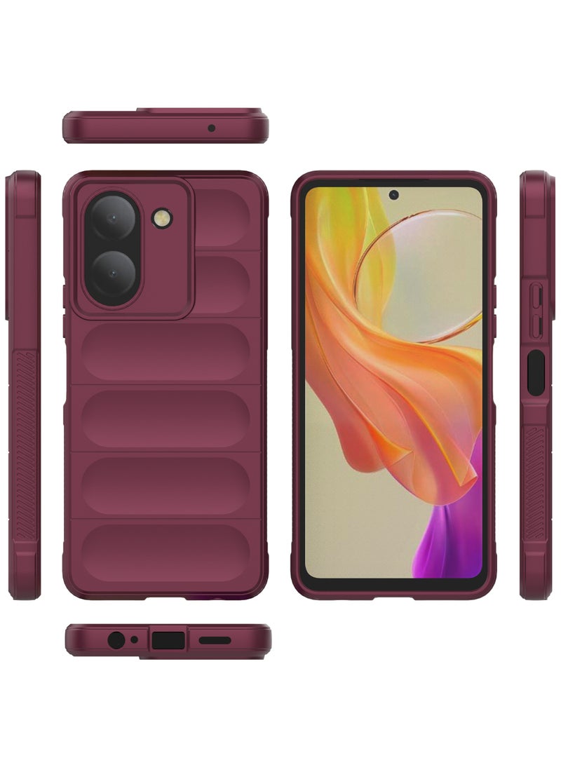 انبلاك جراب خلفي ماجيك متوافق مع فيفو V29 لايت 5G/Y78 من انبلاك (نبيتى) - Image 3