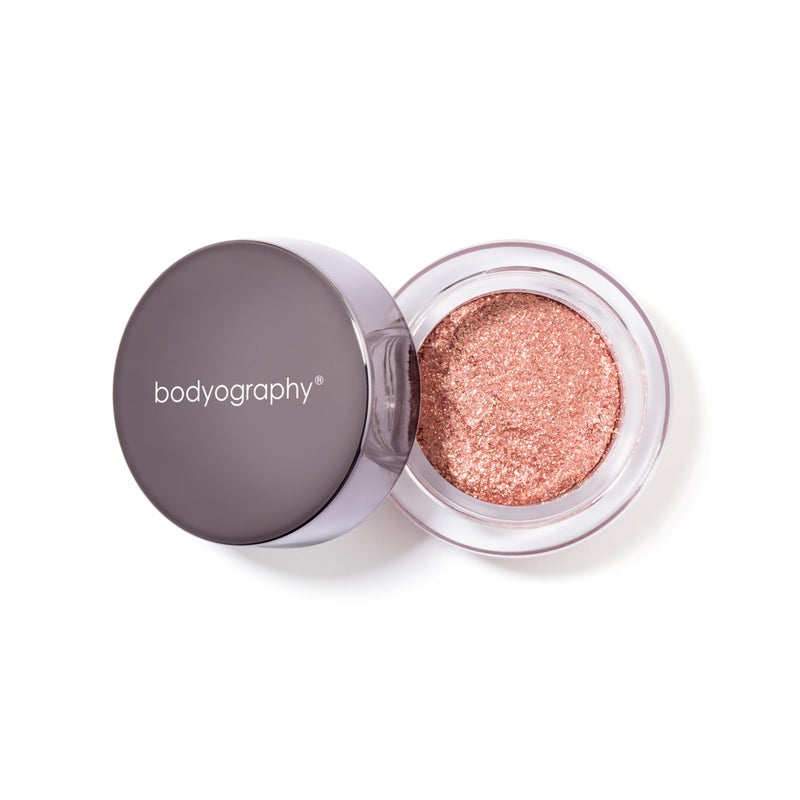 Bodyography Glitter Pigment  Stellar Rose Gold Copper for Women  0105 oz Eye Shadow