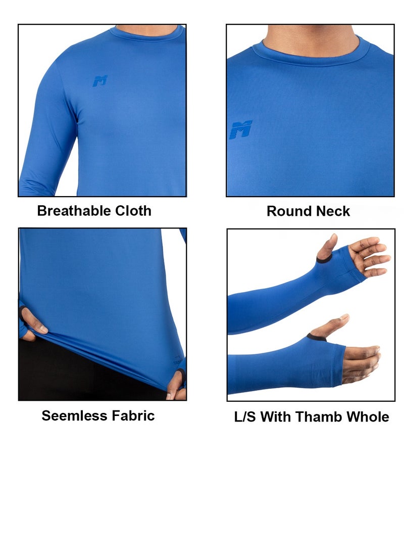 Sports Long Sleeves T-Shirt With Thumb Whole - pzsku/Z94957CD45594EDC3BCD4Z/45/_/1699438905/9c5e32af-c55a-48da-91b2-0416599d8763