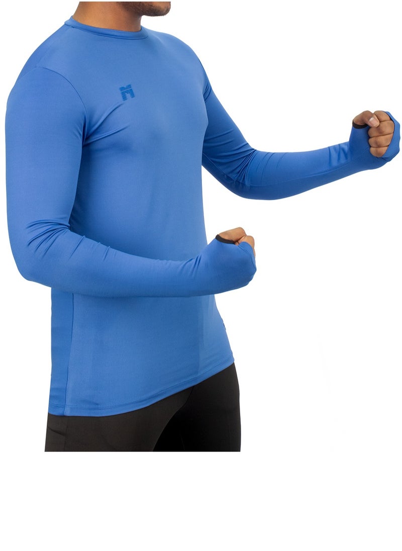 Sports Long Sleeves T-Shirt With Thumb Whole - pzsku/Z94957CD45594EDC3BCD4Z/45/_/1699461738/f5be2317-0291-45ee-93cd-961203a27c39