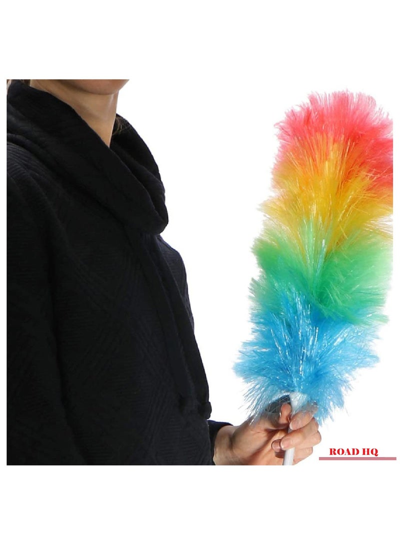 ROAD HQ Microfiber Car Duster Cleaning Cloth And Brush Dusting Tool Wax Polishing Detailing Towels Washing Cloths - Image 4