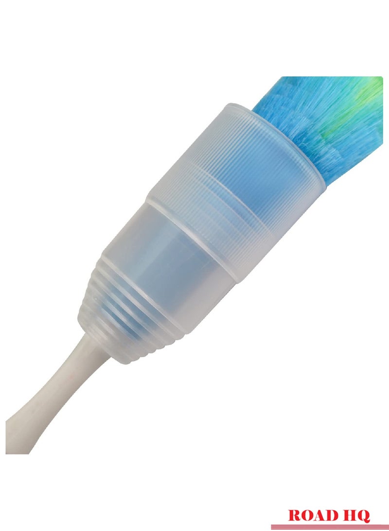 ROAD HQ Microfiber Car Duster Cleaning Cloth And Brush Dusting Tool Wax Polishing Detailing Towels Washing Cloths - Image 3