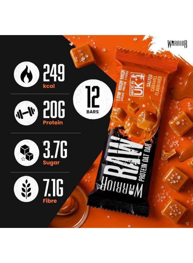 ووريور واريور فلاج جاك بروتين بار كراميل مملح 12 × 75 جم - Image 3