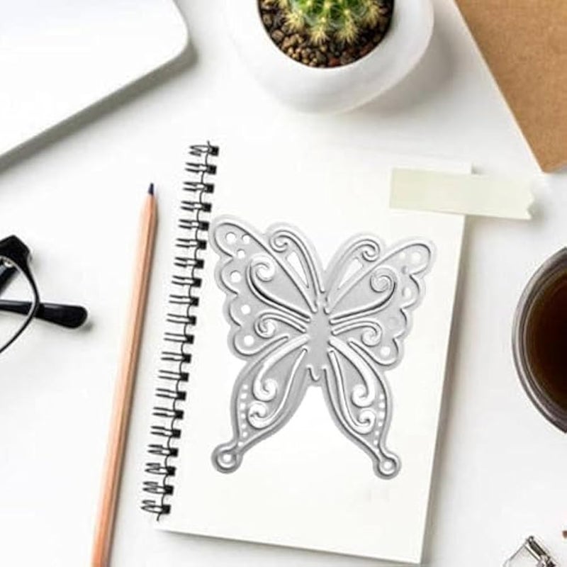 قوالب قطع معدنية من كالسج سبراي يمكنك صنعها بنفسك، قوالب قطع معدنية للفنانين، قوالب استنسل لسجل القصاصات، قوالب قوالب استنسل للفنون والحرف اليدوية - Image 5