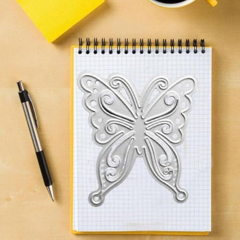 قوالب قطع معدنية من كالسج سبراي يمكنك صنعها بنفسك، قوالب قطع معدنية للفنانين، قوالب استنسل لسجل القصاصات، قوالب قوالب استنسل للفنون والحرف اليدوية - Image 2