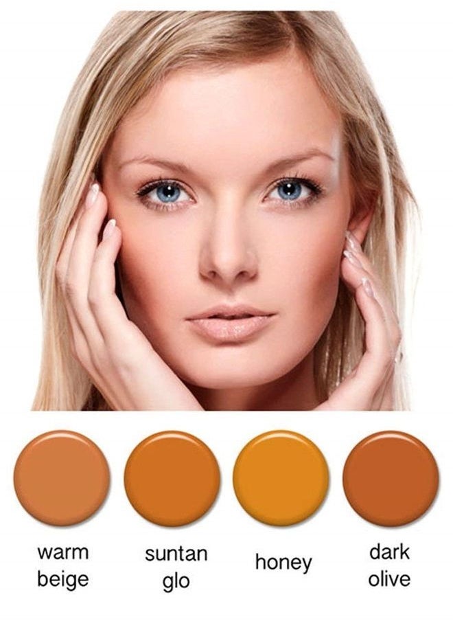 Art of Air - 4pc MEDIUM complexion Professional Airbrush Cosmetic Makeup Set 1/2 oz bottles - Image 1