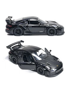 Kinsmart 1:36 Scale Pull Back Action Door Openable Porsche 911 GT2 RS Super Racing Alloy Diecast Miniature Vehicle Toy for Children  - Image 2