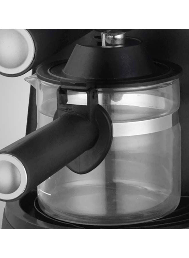 ساتشي ماكينة صنع القهوة مع مضخة ضغط بخار أوتوماتيكية 3.5 بار 240 ml 800 W NL-COF-7054-BK أسود - Image 3