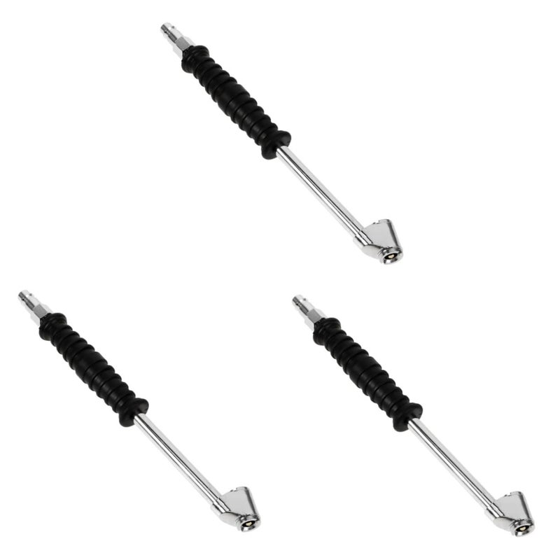 3 قطع فوهة توصيل سريع قابلة للقفل متعددة الألوان لخرطوم هواء الإطارات، لمنفخ هواء إطارات السيارات - Image 2