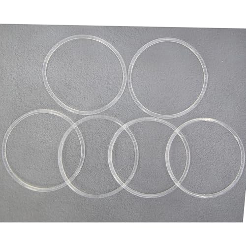 Wonwopn 6Pack 903373 N430442 Random Orbit Sander Drive Belt 878198 N372461 Compatible with Porter Cable DeWalt 332 333VS 334 344 343VSK DWE6420 DCW210D1 Cable Random Orbit Palm Sander - Image 1