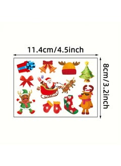 Muyixin 12Piece Tattoo Sticker Festival Element Series 120+ Cartoon Patterns Temporary Tattoo Stickers Waterproof Lasting 2-6 Days  - Image 4