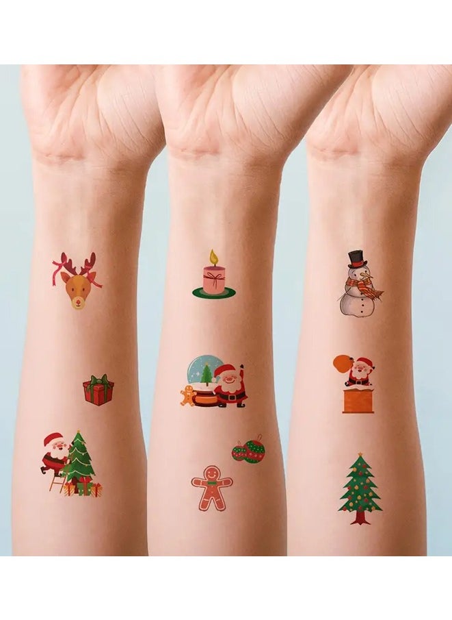 Muyixin 12Piece Tattoo Sticker Festival Element Series 120+ Cartoon Patterns Temporary Tattoo Stickers Waterproof Lasting 2-6 Days  - Image 5