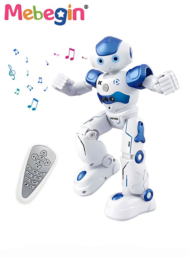 MEBEGIN - RC Robot Toys for Kids,Gesture-Sensing Smart Programmable Robot, USB Charging, Remote Control Robot Toys for Boys Girls Birthday Gift - Image 1