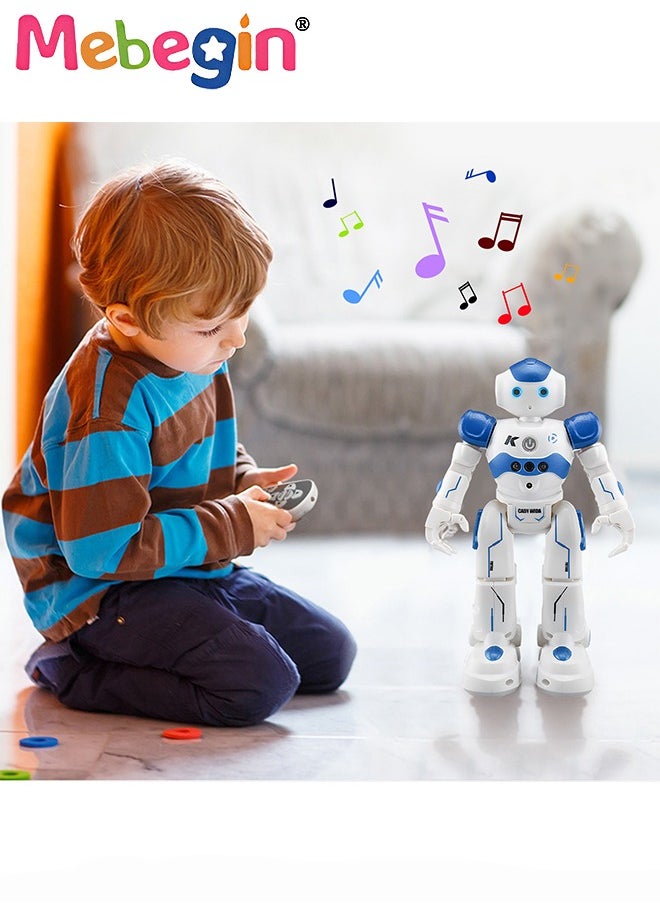 MEBEGIN - RC Robot Toys for Kids,Gesture-Sensing Smart Programmable Robot, USB Charging, Remote Control Robot Toys for Boys Girls Birthday Gift - Image 1