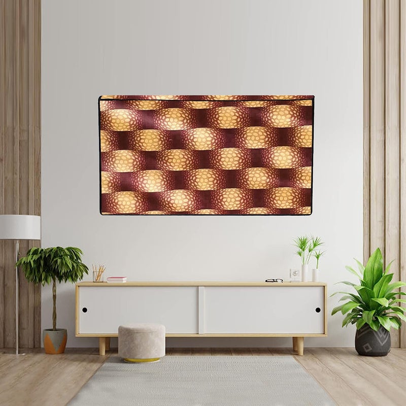 Vocal Polyvinyl Chloride (Pvc) Led Tv Cover For Samsung 55 Inches Led Tvs (All Models) - Dustproof Television Cover Protector For 55 Inch Lcd, Led, Plasma Television Cled1-P032-55 - Image 3