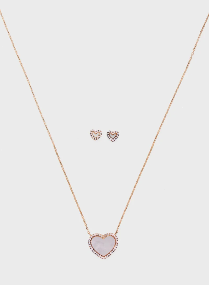 Michael Kors Necklace And Earring Set