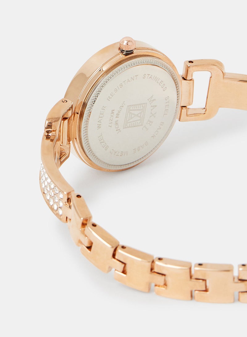 Maxel Women's Comet Analog Wrist Watch MX246 - 28mm - Image 4