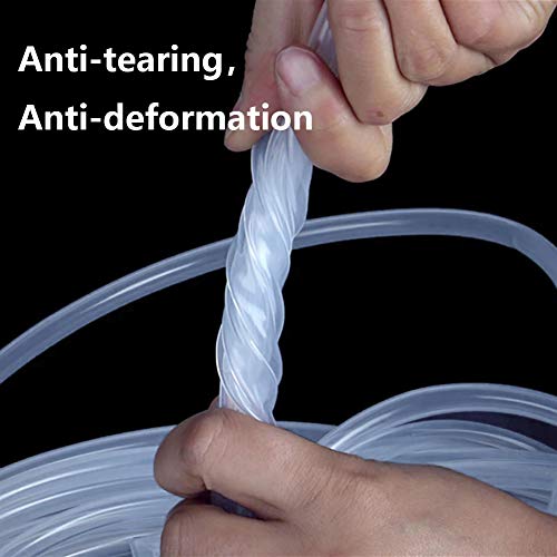 Metaland 1/16" ID Silicone Tubing, Food Grade 1/16" ID x 1/8" OD 3 Feet Length Pure Silicone Hoses High Temp for Home Brewing Winemaking - Image 5