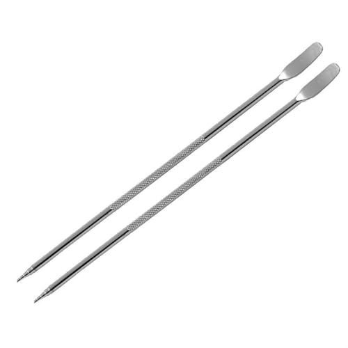 3D CREATIONS Stainless Steel Coffee Art Pen,Coffee Fancy Stitch Barista Tool for Cappuccino Latte Espresso Decorating,2 Pieces - Image 1
