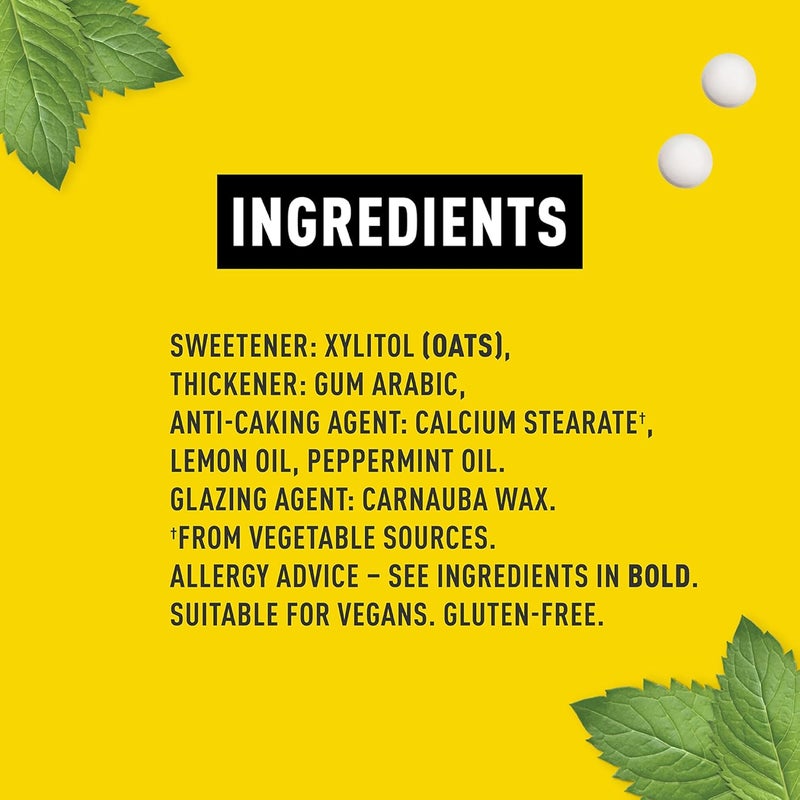 Peppersmith 100% Xylitol Mints with Sicilian Lemon and Fine English Peppermint - Pack of 12 (Total 300 Mints) - Image 3