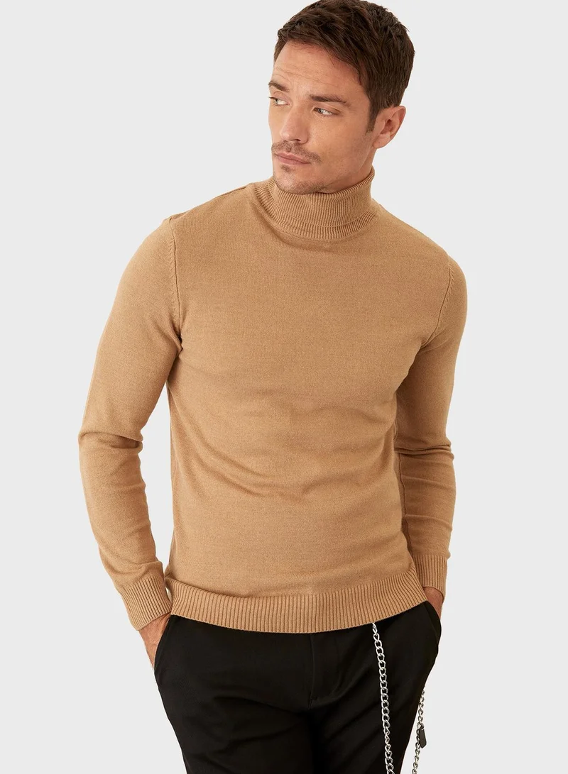 DeFacto High Neck Sweater