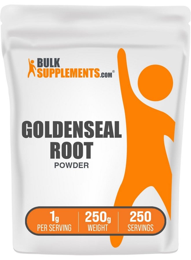 BulkSupplements مسحوق جذر الذهب - مسحوق مكمل عشبي، مستخرج من جذر الذهب - خالي من الغلوتين - 1000 ملغ لكل حصة، 250 غ (8.8 أونصة)، (عبوة من 1) - Image 1