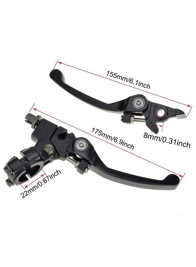 KAKO Clutch Brake Handle Levers for 22mm 7/8 inch Handlebar, Fit for 110cc 125cc 140cc TTR SSR Xmotos Apollo 125 Pit Dirt Bike CRF50 CRF70 Motor Bike Motocross Parts - Image 3