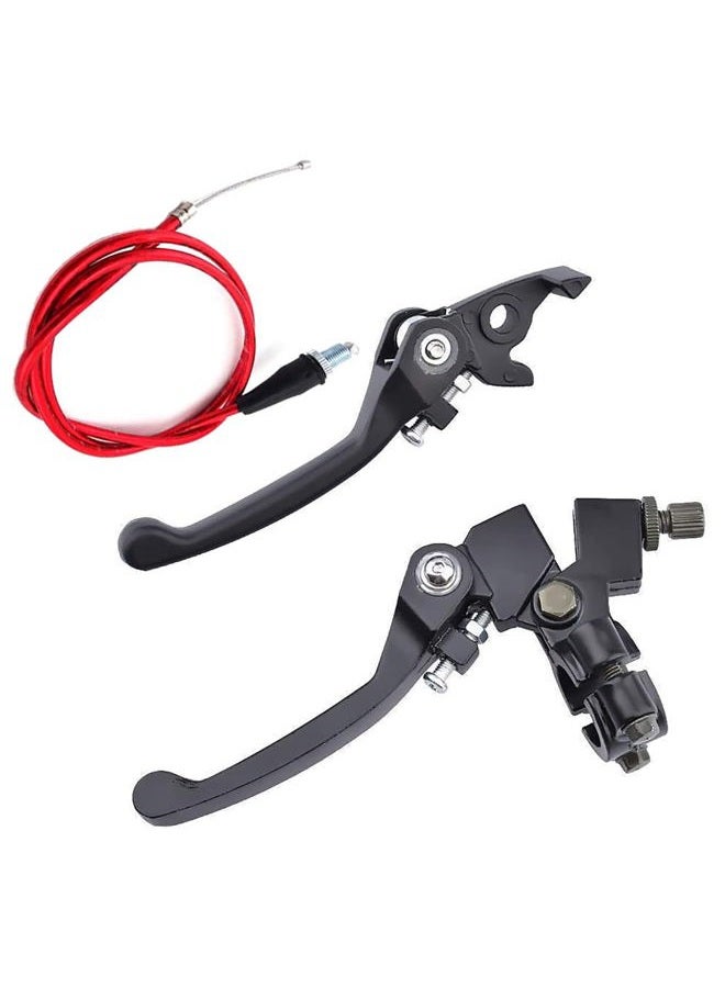 KAKO Clutch Brake Handle Levers for 22mm 7/8 inch Handlebar, Fit for 110cc 125cc 140cc TTR SSR Xmotos Apollo 125 Pit Dirt Bike CRF50 CRF70 Motor Bike Motocross Parts - Image 1