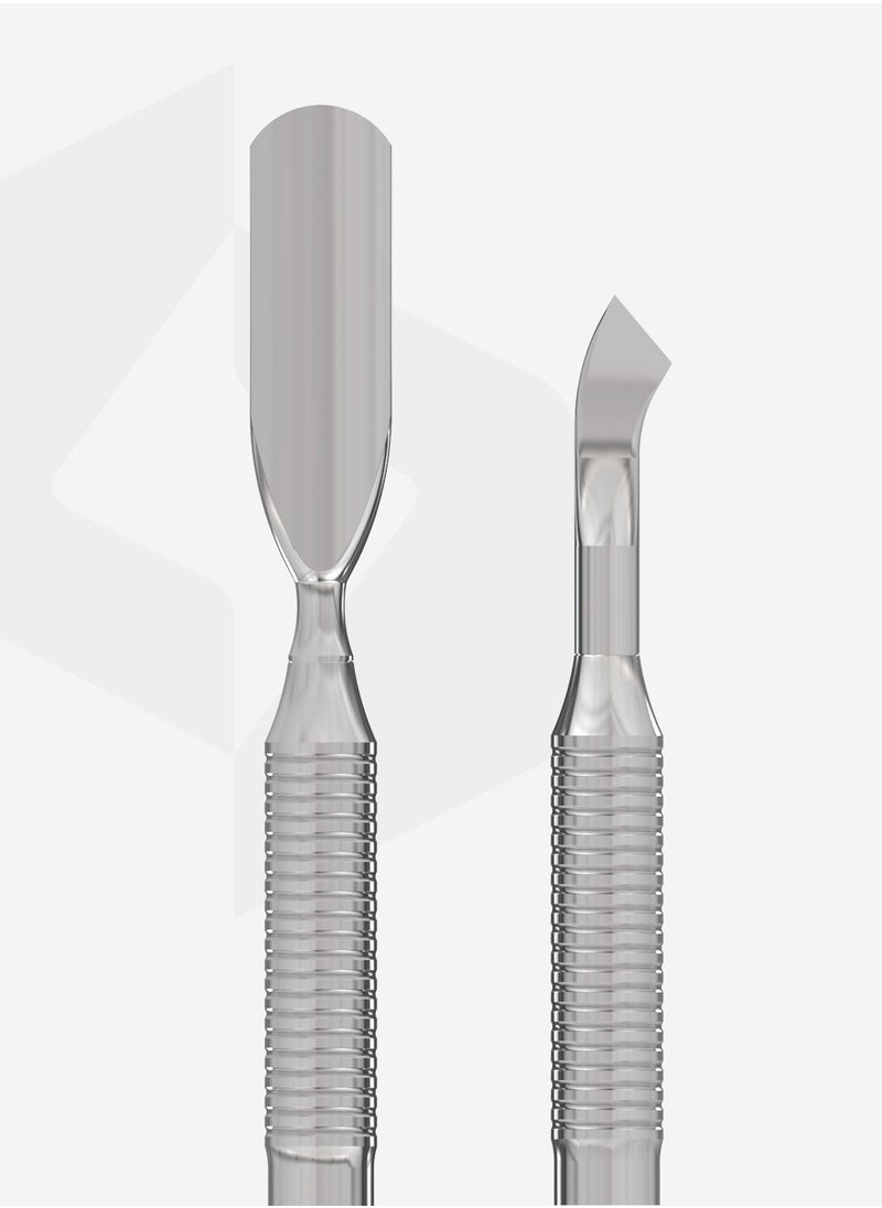 STALEKS PRO Manicure pusher - EXPERT 30 | TYPE 4.2 (rounded wide pusher and bent blade)  - Image 2