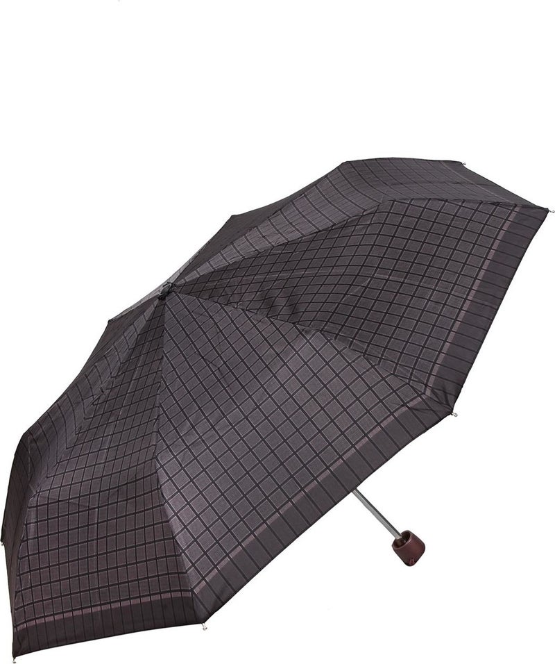 April Snotline Umbrella Super Mini Square Pattern Brown 09G  - Image 1