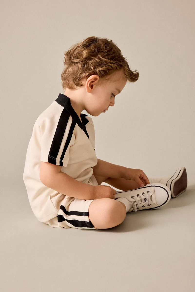 DeFacto Baby Boy Slogan Print 2 Piece Set