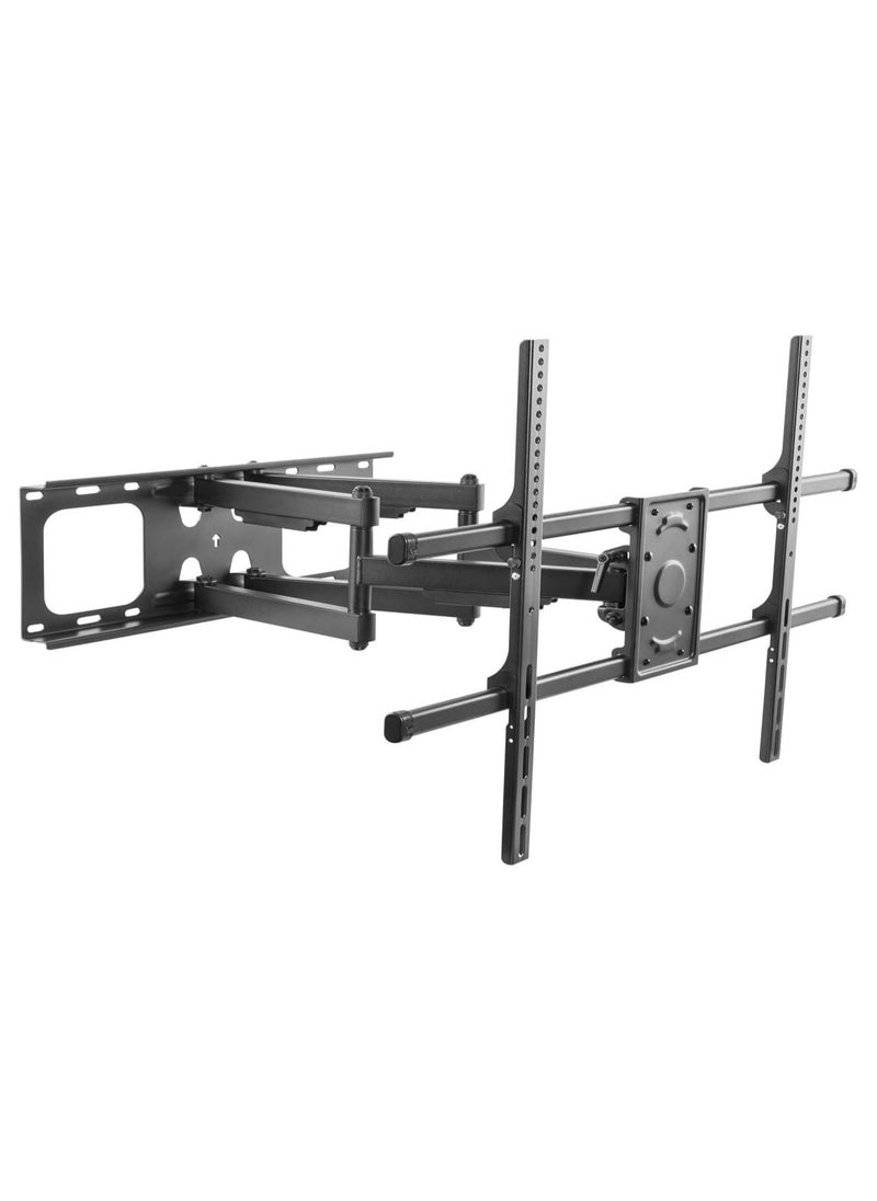 Skill Tech SH 860P LCD TV MOUNT Stand Heavy-Duty Full-Motion TV Wall Mount  50" to 90" Fit Screen Size  Up to 75kg Weight Capacity  Tilt & Swivel Adjustability  Cable Management, Black |  - Image 1