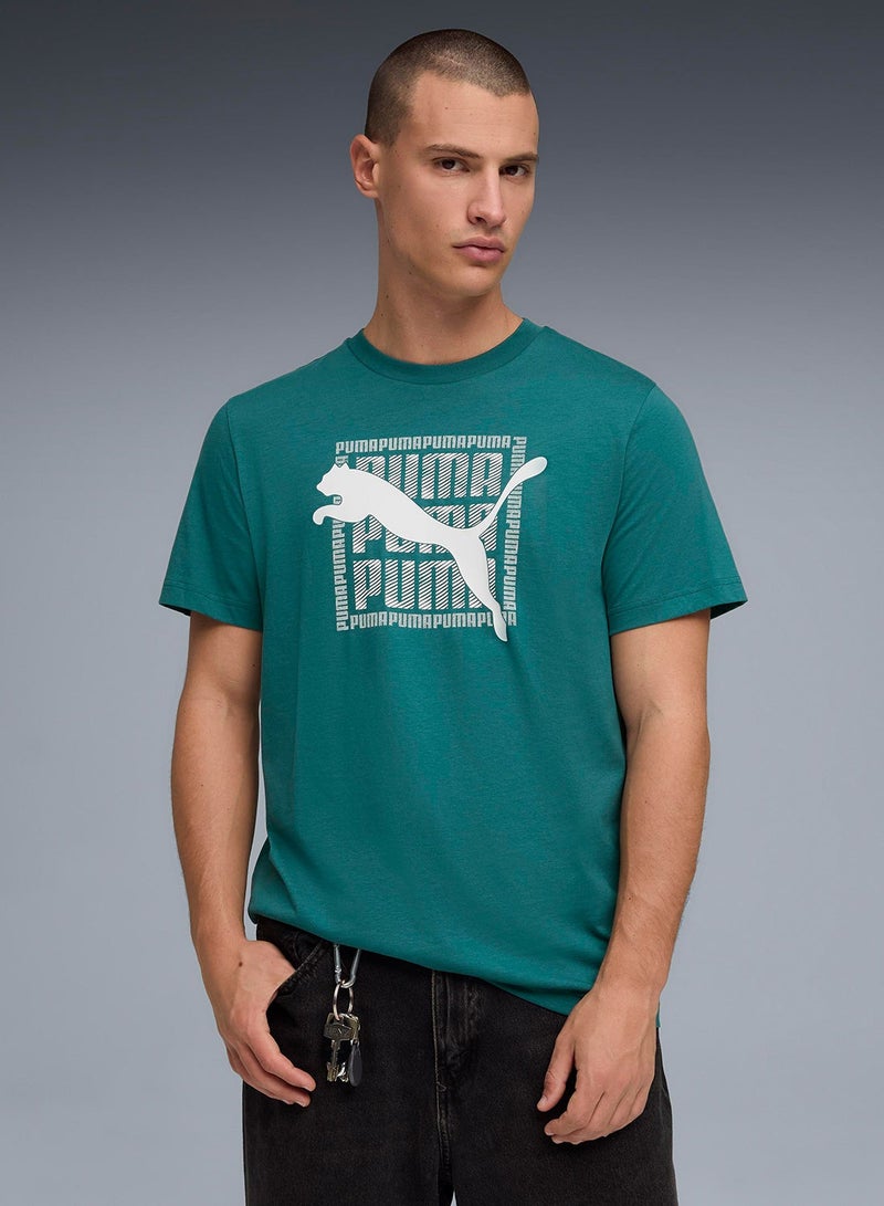 PUMA Graphic Wording T-Shirt - Image 1