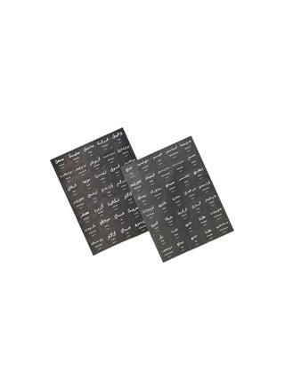 Waterproof Spice Labels - Spice Labels and Pantry Set for Kitchen Organization Waterproof Reusable Spice Jar (Black) - pzsku/Z94970F3D5C8A83088297Z/45/1748086394/2ecf0889-da28-436f-be50-e479609415d9