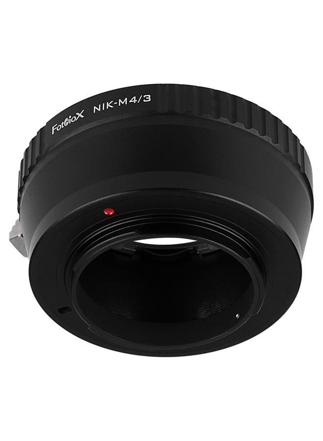Fotodiox Lens Mount Adapter - Nikon Nikkor F Mount D/SLR Lens to Micro Four Thirds (MFT, M4/3) Mount Mirrorless Camera Body - Image 3