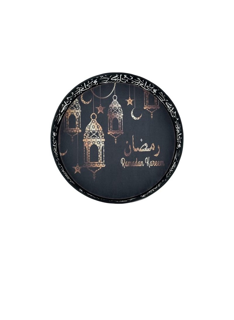 Sajadati Premium Ramadan Gift Set – Luxury Pink Turkish Prayer Mat (120x60 cm) & Elegant Wooden Food Serving Tray – Islamic Gift for Ramadan, Eid, Suhoor, Iftar, Muslim Prayer Rug, Home & Travel Essentials - Image 3