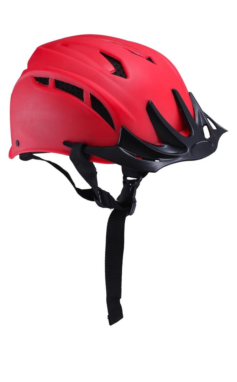 FASTPED Bicycle Helmet with Sun Visor Suitable for Kids, Boys and Girls up to 10 Years (Pink) (Red) - Image 4