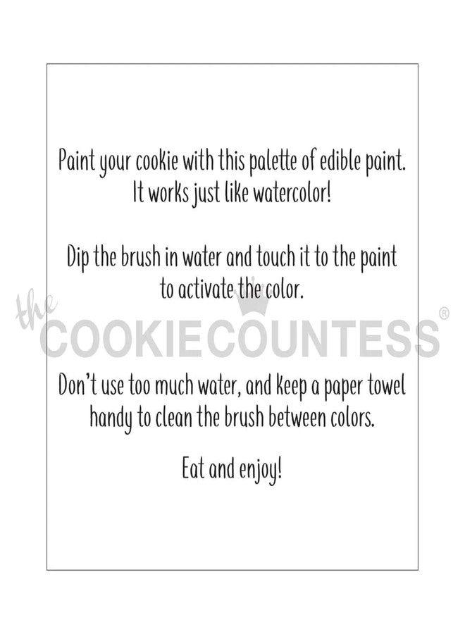 The Cookie Countess Inc غطاء حقيبة كوكيز الكونتيسة 5 بوصات مع تعليمات قطف الكوكيز - الأشياء المفضلة - Image 3