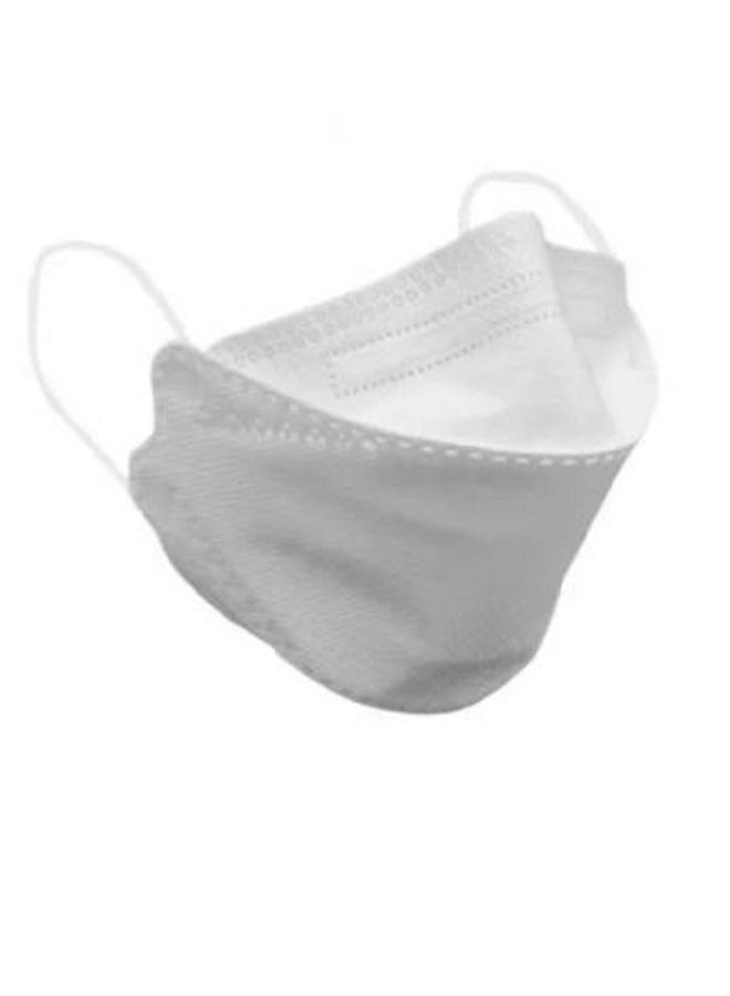 MUSK Pack Of 10 Pieces N95 Mask White For Adults - Image 4