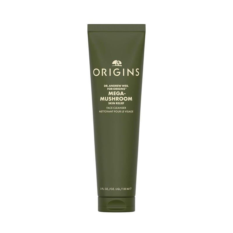 Origins Mega-Mushroom Gentle Face Cleanser | Great for Sensitive Skin | With Reishi Mushroom, 5 Fl Oz - Image 1