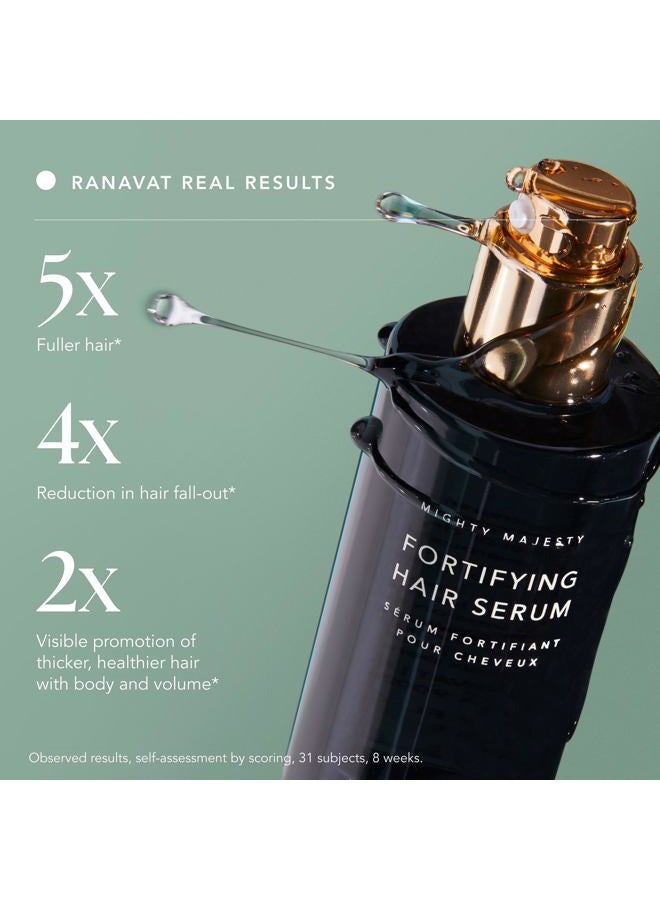 RANAVAT Mighty Majesty - Fortifying Hair Serum - Hair Oil Serum for Scalp Hydration, Frizz Control, & Hair Shine - With Jasmine and Amla Extract (1.7 oz)